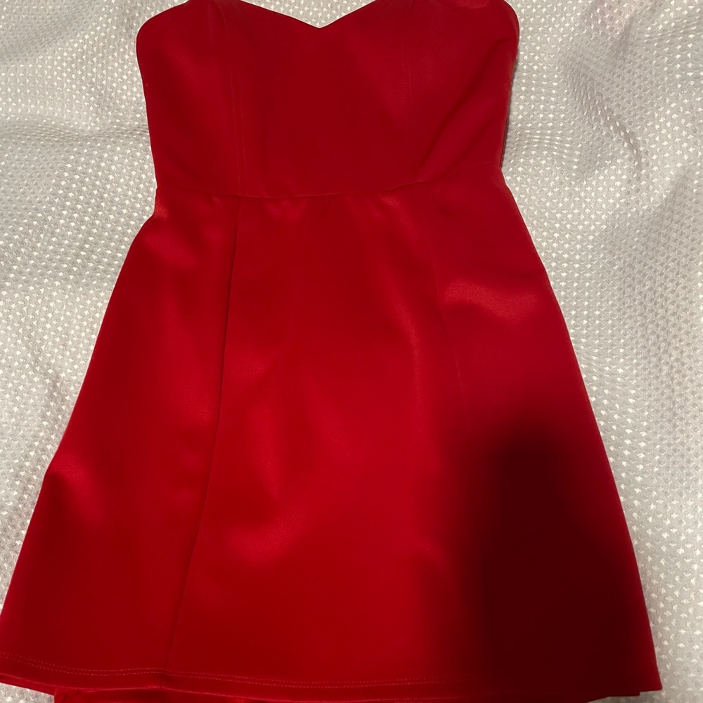 NBD Mini red dress size small